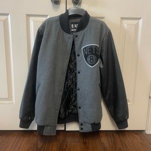 Brooklyn nets varsity jacket